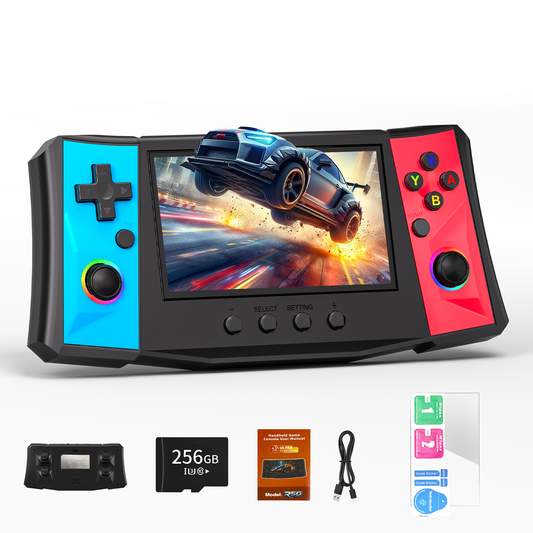 RegiisJoy R50 Ultra 50000 in 1 Handheld Game Console 4.5 Inch IPS Screen