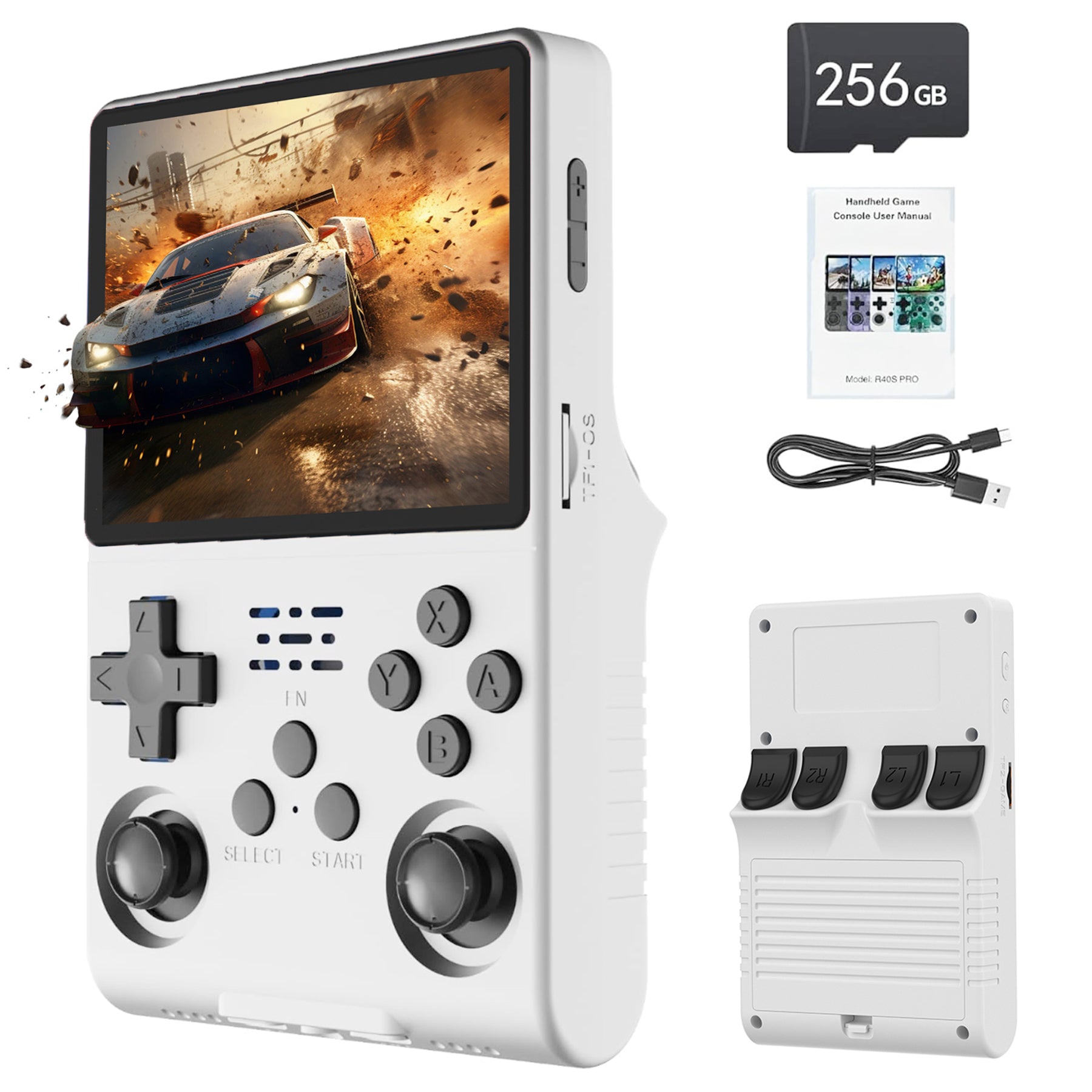 Último Modelo 2025 [30000 En 1 R40s Pro Consola De Juegos Portátil Pantalla Ips De 3,5 Pulgadas Último Modelo 2025 [30000 En 1 R40s Pro Consola De Juegos Portátil Pantalla Ips De 3,5 Pulgadas