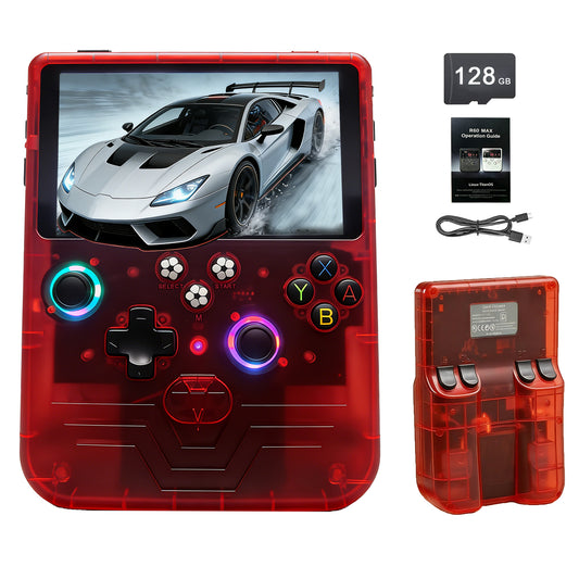 RegiisJoy R60MAX Handheld Game Console, 5.5 Inch IPS Screen,40000 Games 6000mAh Battery