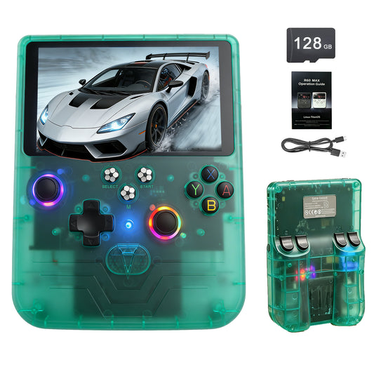 RegiisJoy R60MAX Handheld Game Console, 5.5 Inch IPS Screen,40000 Games 6000mAh Battery(副本)