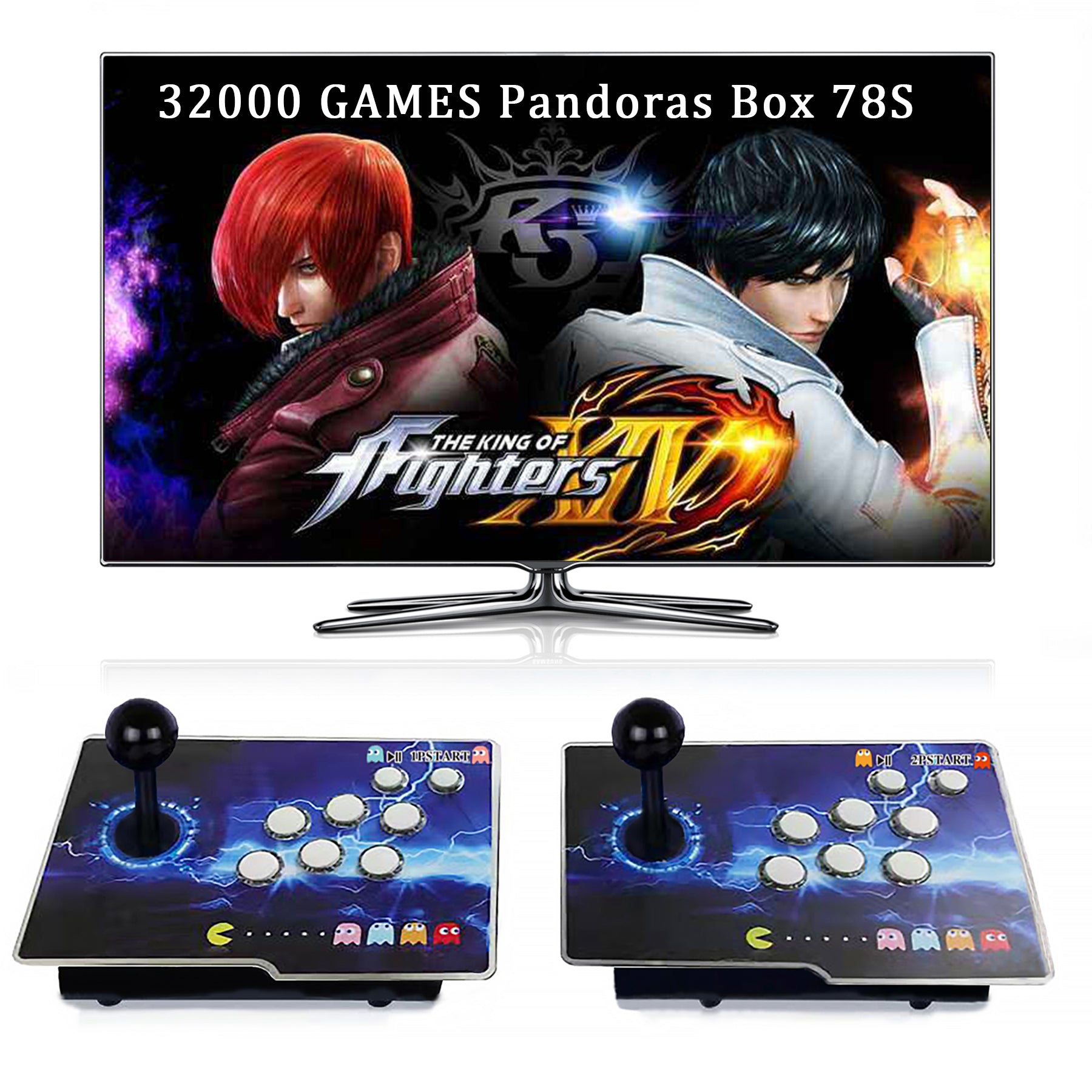 RegiisJoy 32000 in 1 Arcade Game Console Pandora Box 78S 128G TF PCM-F