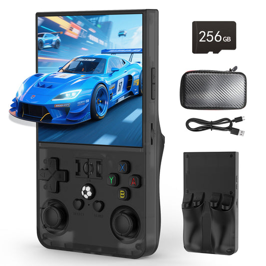 RegiisJoy R36MAX Handheld Game Console 40250 Games, 4 inch IPS Screen