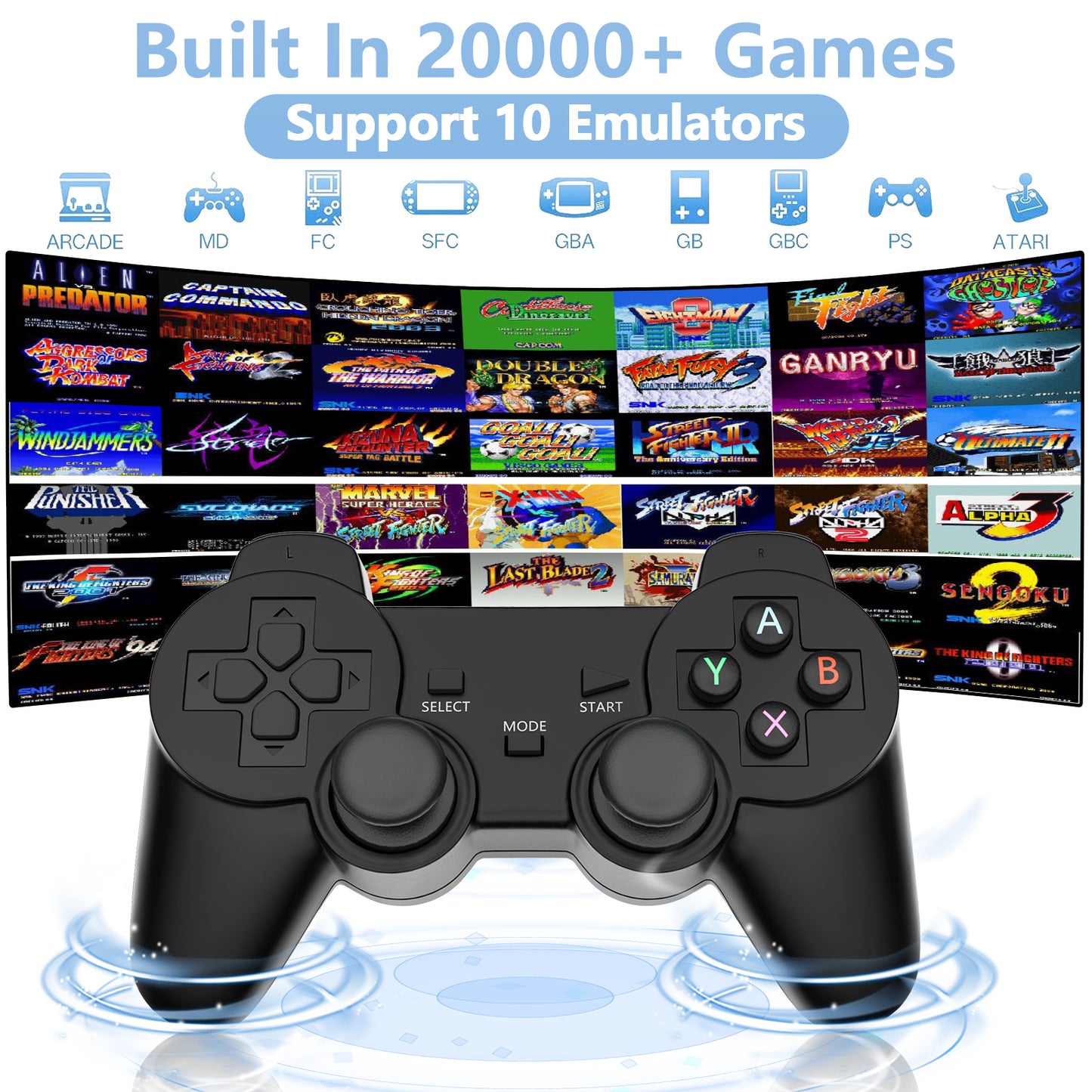 RegiisJoy 20000 in 1 WiFi Game Box 58S Arcade Stick VGC-PCM