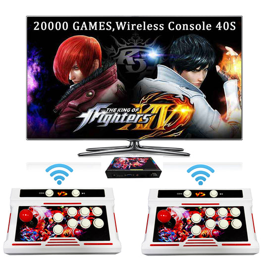 RegiisJoy 20000 Wireless Pandora Box 40S Bluetooth Arcade Game Console LKR-FB40