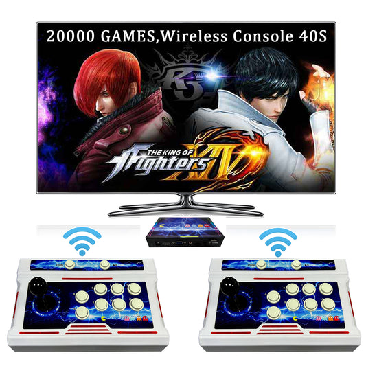 RegiisJoy 20000 Wireless Pandora Box 40S Bluetooth Arcade Game Console PCM-FB40