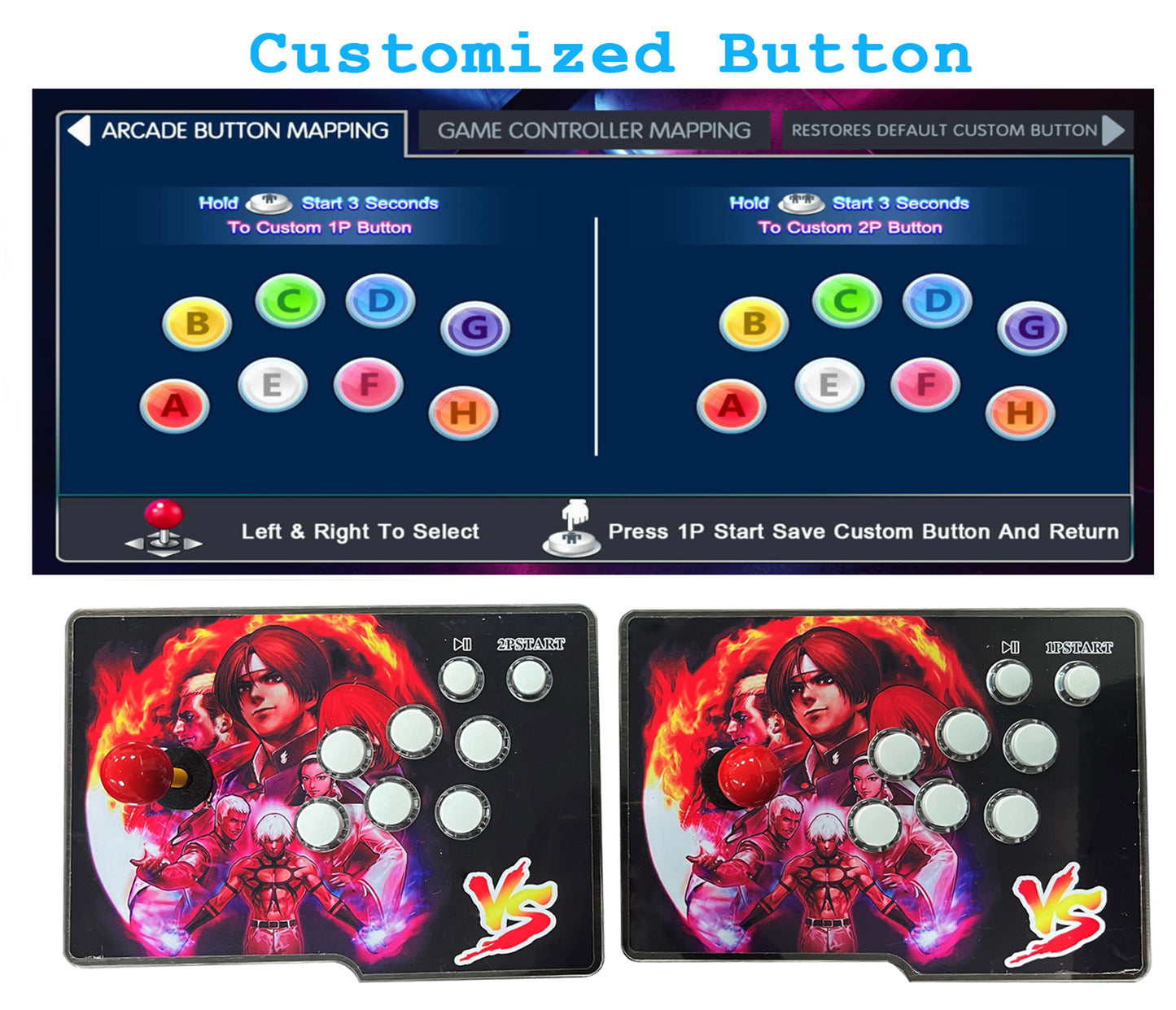 RegiisJoy 28000 Games in 1 Pandora's Box 50S Arcade Game Console BSK-F50